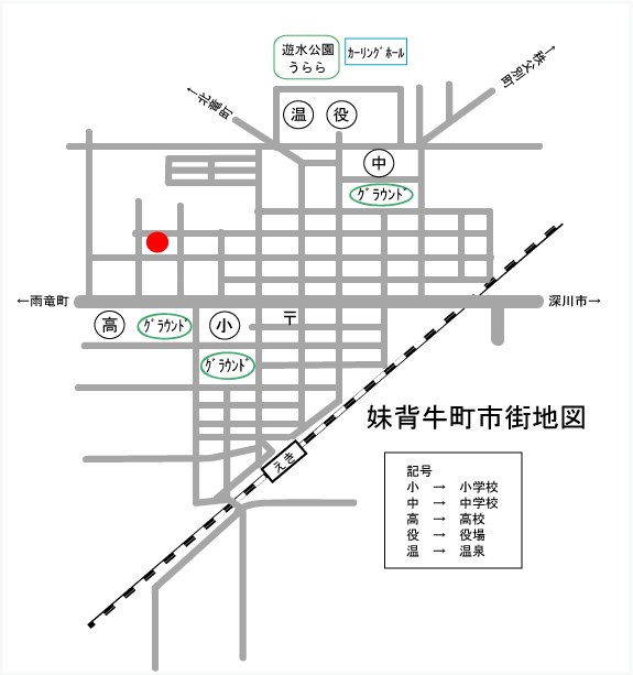 物件番号3の市街地図